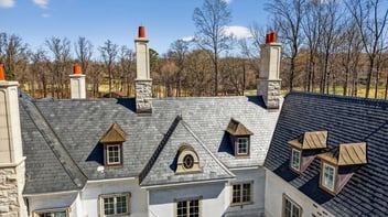 Intricate Roofline on a Custom Home by Wolfe Homes