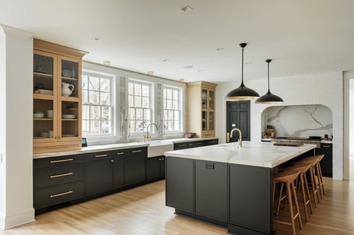 Remodeled Custom Kitchen in High Point, NC by Wolfe Homes